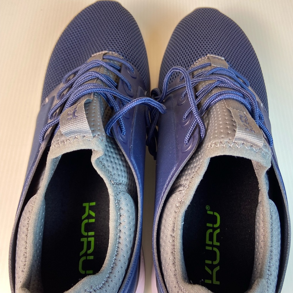 KURU Atom Running Shoes Men’s 14 Wide Indigo Blue Athletic Sneakers NIB - Picture 8 of 13